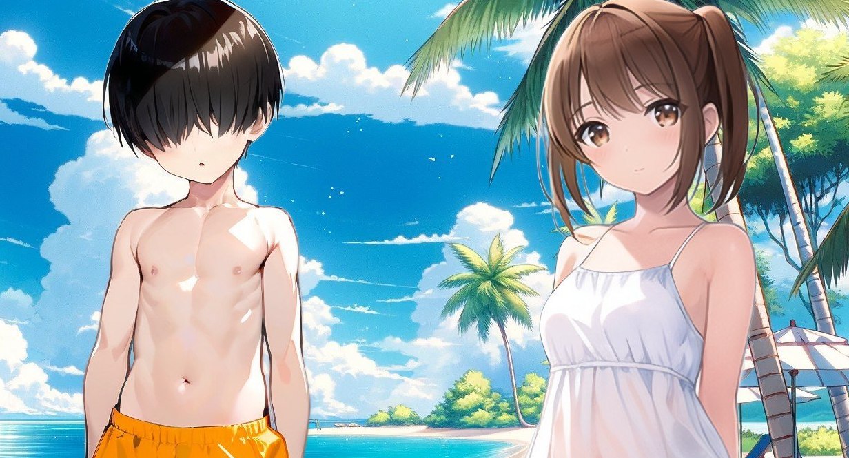 夏日回忆~诱惑我的褐色坏女人们 挂载AI汉化版+存档[新汉化]